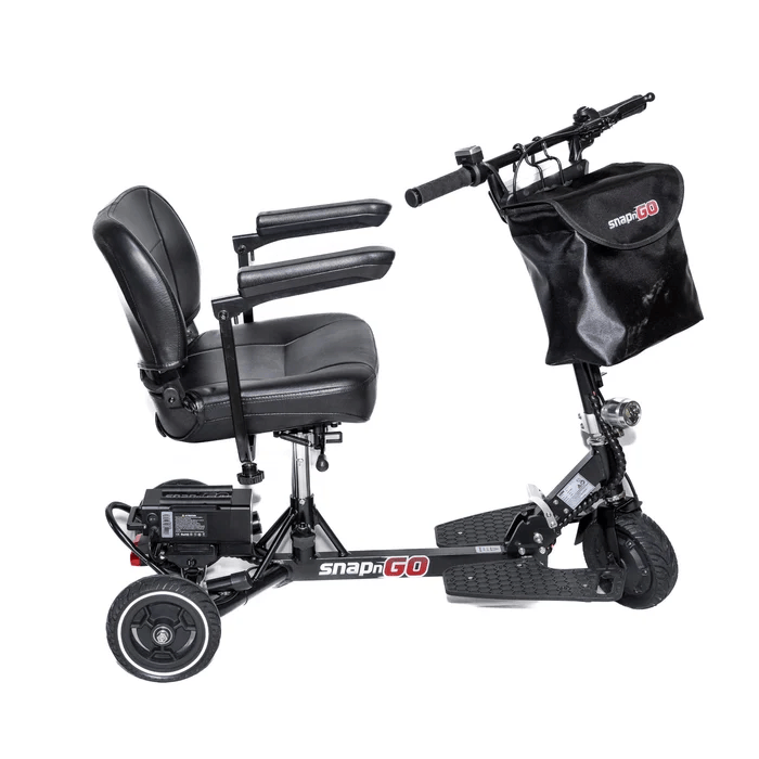 Glion SNAPnGo Mobility Scooter Deluxe Edition Left Side View 