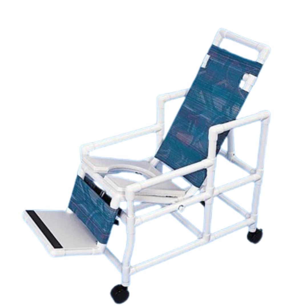 Healthline Medical Reclining Shower Chair for Elderly and Disabled  