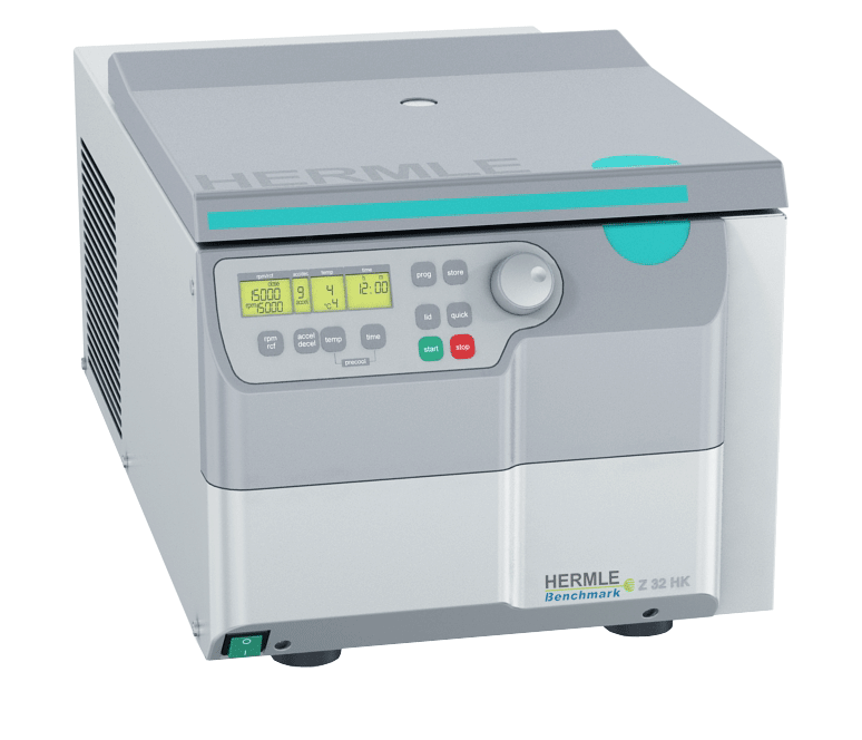Hermle Z36 HK Super Speed Centrifuge With Control Panel View