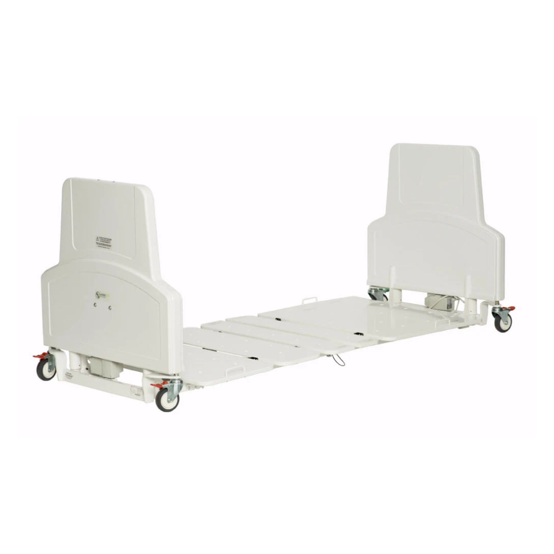 Reliable Human Care FloorLine LTC Hospital-Style Bed for Home Care and Long-Term Care with Low-Fall Safety Design