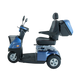 AFIKIM Blue Afiscooter C3 Mobility Scooter Side View