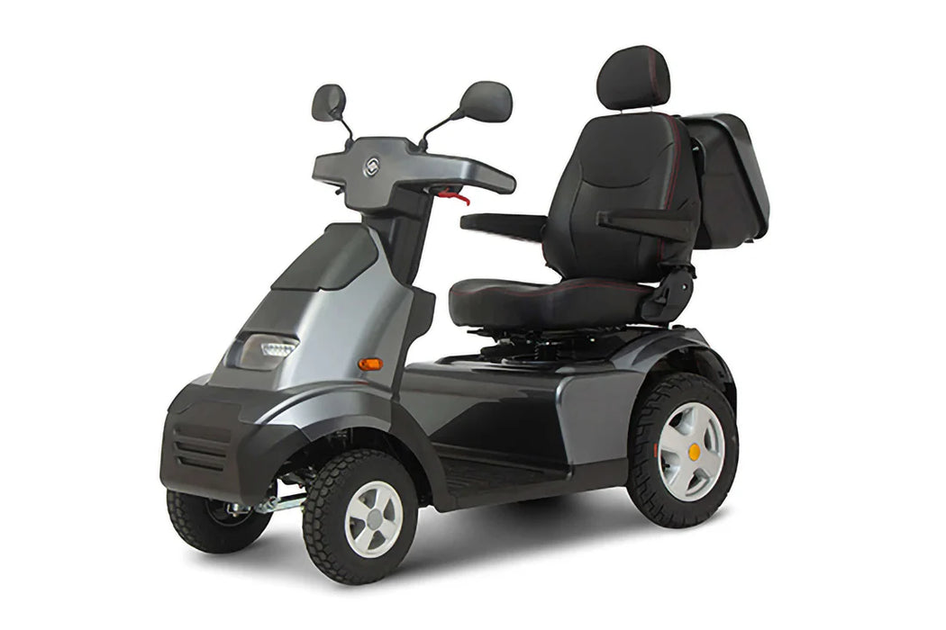 AFIKIM Dark Gray Afiscooter S4 Dual Seat Outdoor Mobility Scooter