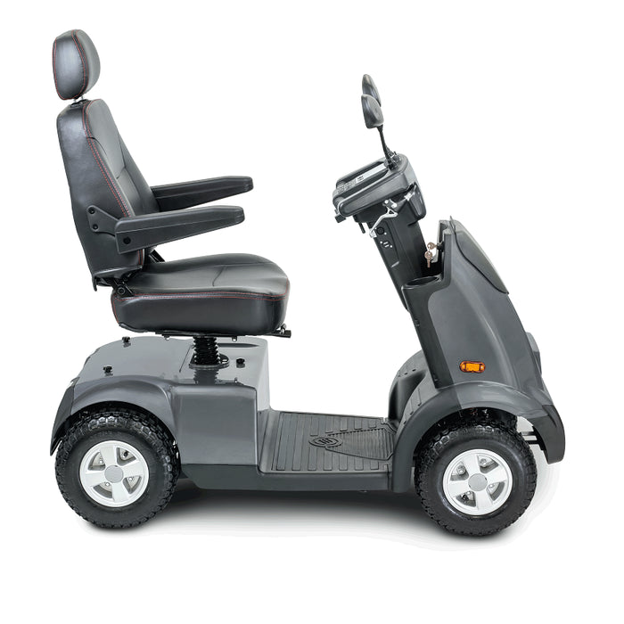 AFIKIM Afiscooter C4 Mobility Scooter In Side Angle View