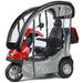 AFIKIM Red Afiscooter S3 Touring Mobility Scooter With Rear Lock Box And Rain Cover View