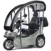 AFIKIM Silver Afiscooter S3 Touring Mobility Scooter With Rear Lock Box And Rain Cover View