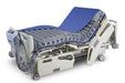 APEX Medical Wellell Optima Prone Alternating Pressure Mattress In Bed Frame With Air Pump View