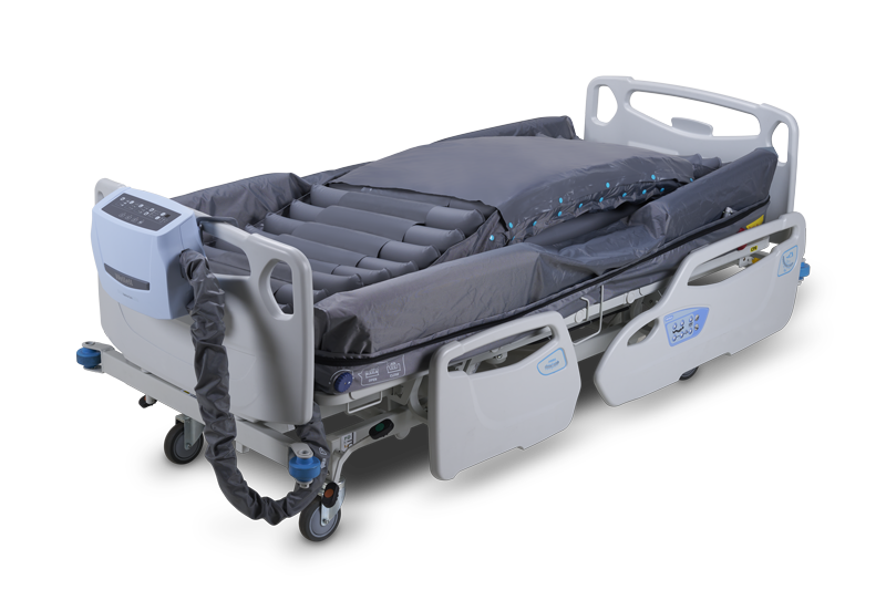 APEX Medical Wellell Optima Turn Lateral Rotation Pressure Relief Mattress In Bed Frame With Air Cells View