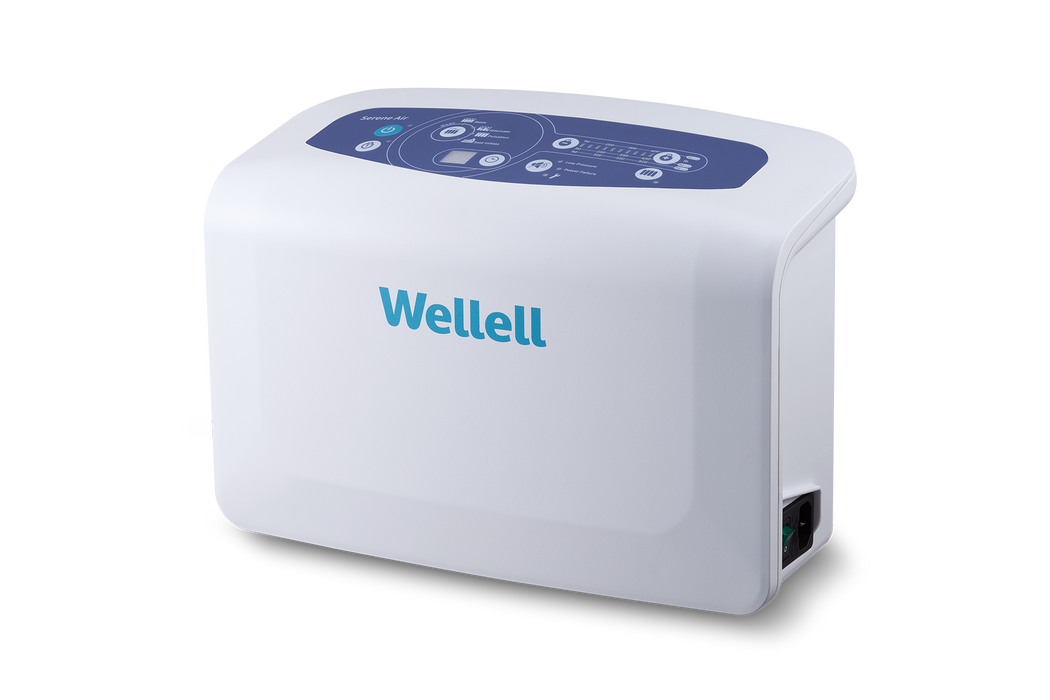 APEX Medical Wellell Serene Air Air Pump Front Side View