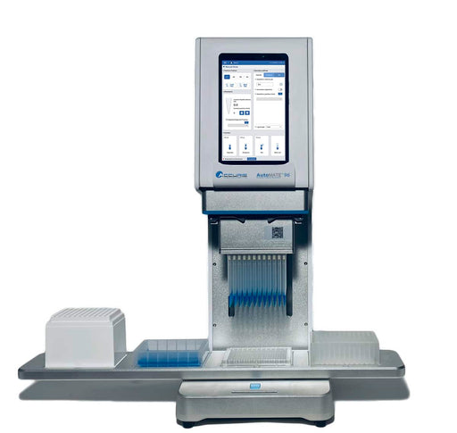 Accuris AutoMATE 96 Microplate Pipetting Workstation With Touchscreen Display Front View