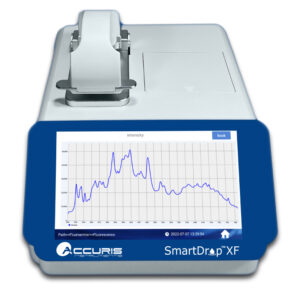 Accuris SmartDrop XF Nano Spectrophotometers Front View