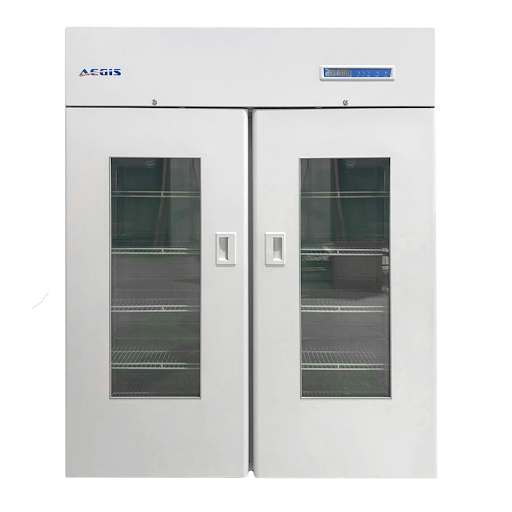 Aegis Scientific Blood Bank Refrigerator 50 Cu Ft 2-8C Medical Fridge Full Photo