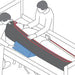 Soft Sheet Human Care Alpha Turning Sheet with Hidden Handgrips Breathable Soft Care Solution for Sensitive Clients