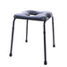 Altimate Medical ActiveAid 101 Rehab Shower Commode Chair With P61190 Seat Front View
