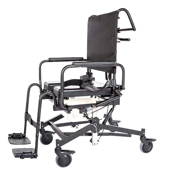 Altimate Medical ActiveAid 285TR Tilt-In-Space Rehab Shower Commode Chair Side View
