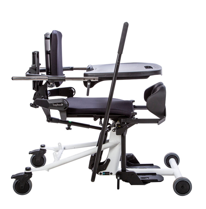 Side Profile Altimate Medical EasyStand Bantam Medium Pediatric Sit-to-Stand &amp; Supine Stander for Flexible Positioning and Growing Users