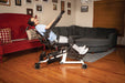 Altimate Medical EasyStand Bantam Medium Partially Standing Position User Dynamic Mobility Aid Side View