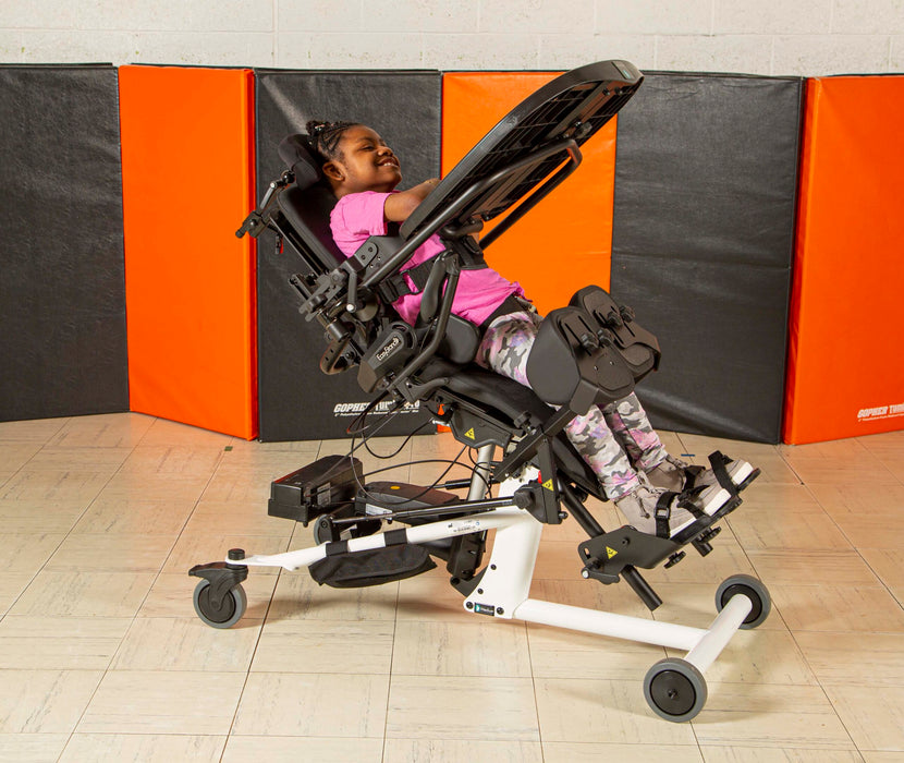 Altimate Medical EasyStand Bantam Medium Slanted Standing User Supine Ready Model Indoor Use