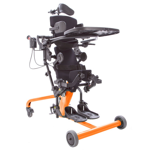 Orange Altimate Medical EasyStand Bantam The Only Sit-to-Stand Stander with Full Supine Positioning 