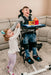 Altimate Medical EasyStand Bantam Small Stander With User Standing And Playing With Sister Social Activity