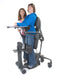 Altimate Medical EasyStand Evolv Large Upright Position User With Parent Clear Shadow Tray Dynamic Standing Aid