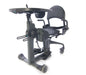 Altimate Medical EasyStand Evolv Medium Stander Seated Position With Shadow Tray Front Side View