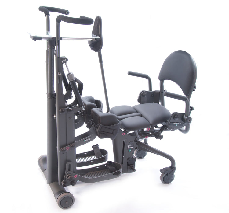 EasyStand Glider Medium Active Standing Frame In Seated View