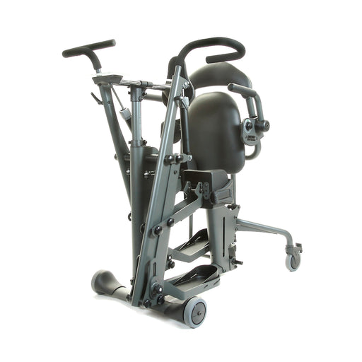 Front Side View Of Altimate Medical Easy Stand Glider Medium Active Stand Up Device