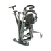 Front Side View Of Altimate Medical Easy Stand Glider Medium Active Stand Up Device
