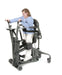 Altimate Medical EasyStand Glider Medium In Upright Position Supporting User Front Side View
