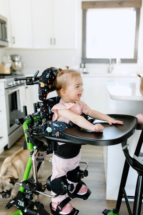 Altimate Medical Zing MPS Size 1 Pediatric Multi-Position Standing Frame Supine to Prone with Independent Leg Abduction Fits Children Up to 44", 70 lbs with Hygienic Cover