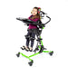 Altimate Medical Zing MPS Size 1 Pediatric Multi-Position Standing Frame Supine to Prone with Independent Leg Abduction Fits Children Up to 44", 70 lbs Green Base Frame