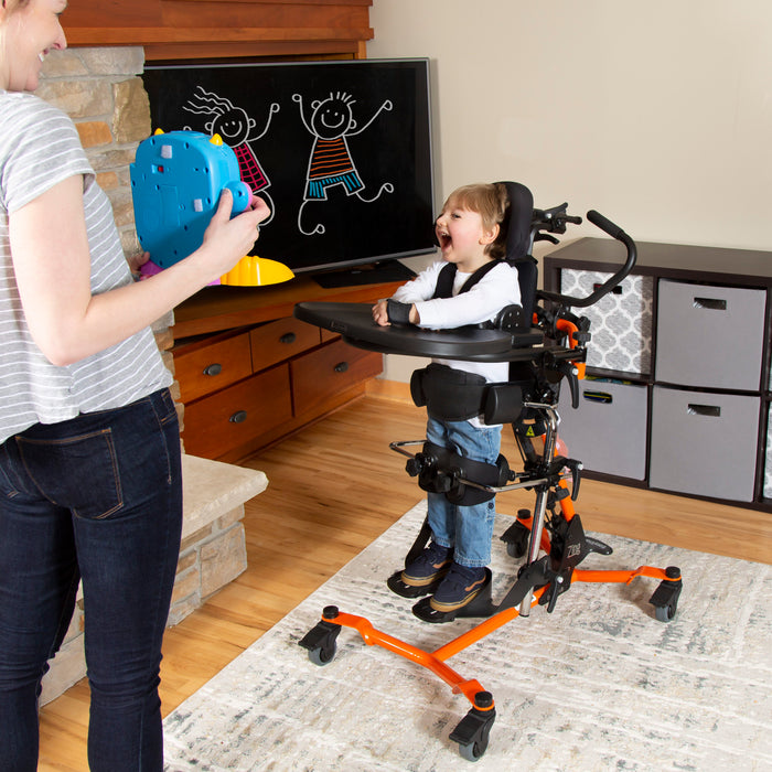 Altimate Medical Zing MPS Size 1 Pediatric Multi-Position Standing Frame Supine to Prone with Independent Leg Abduction Fits Children Up to 44", 70 lbs Play Time