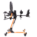 Altimate Medical Zing MPS Size 1 Pediatric Multi-Position Standing Frame Supine to Prone with Independent Leg Abduction Fits Children Up to 44", 70 lbs Orange Base Frame
