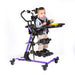 Altimate Medical Zing MPS Size 1 Pediatric Multi-Position Standing Frame Supine to Prone with Independent Leg Abduction Fits Children Up to 44", 70 lbs Purple Frame Base