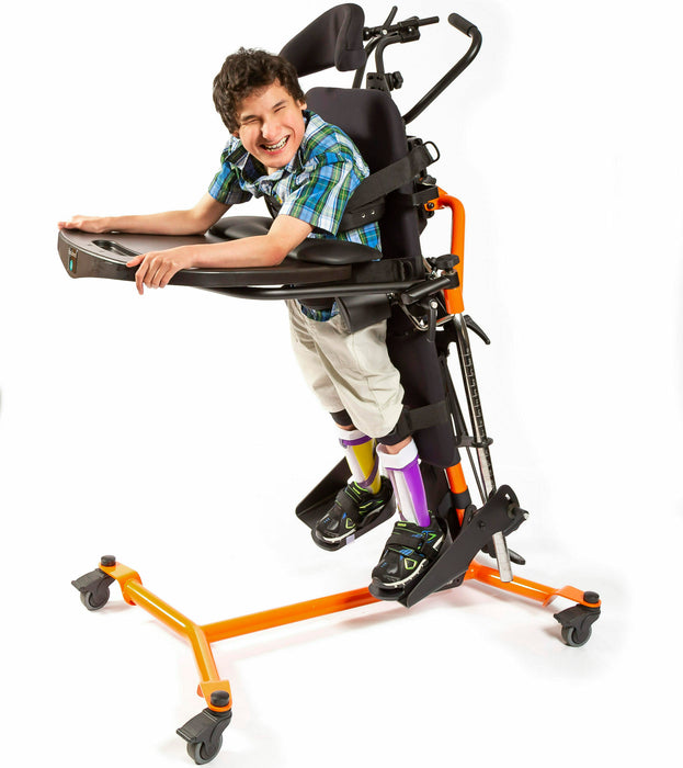 Altimate Medical Zing MPS Size 2 Multi-Position Stander Adjustable Supine-to-Prone Standing Frame for Children 32″–60″ with Dual-Direction Pivot and Independent Leg Abduction with Head Support