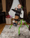 Altimate Medical Zing Portable Early-Intervention Pediatric Stander Lightweight, Foldable Standing Support for Infants and Young Children Side View Standing