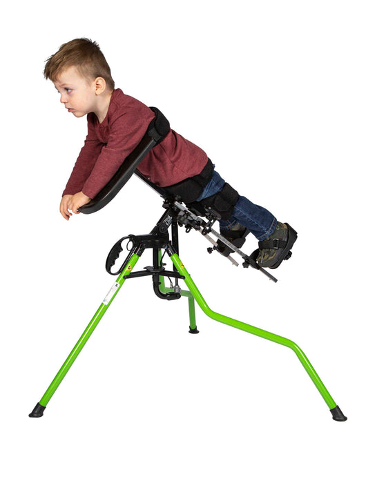 Altimate Medical Zing Portable Early-Intervention Pediatric Stander Lightweight, Foldable Standing Support for Infants and Young Children Upward Position of the Base Frame