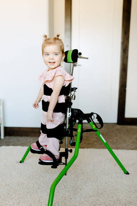 Altimate Medical Zing Portable Early-Intervention Pediatric Stander Lightweight, Foldable Standing Support for Infants and Young Children Standing Position