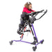 Altimate Medical Zing Prone Size 2 Pediatric Stander with Flat-to-Load Transfers, 0–90° Prone Positioning and Independent Leg Abduction Purple Color