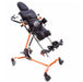 Altimate Medical Zing Supine Size 1 Pediatric Standing Frame Adjustable Supine-to-Vertical Positioning Orange Base