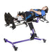 Altimate Medical Zing Supine Size 2 Standing Frame with Independent Leg Abduction and Gas Spring Lift for 32–60″ Users Flat Position