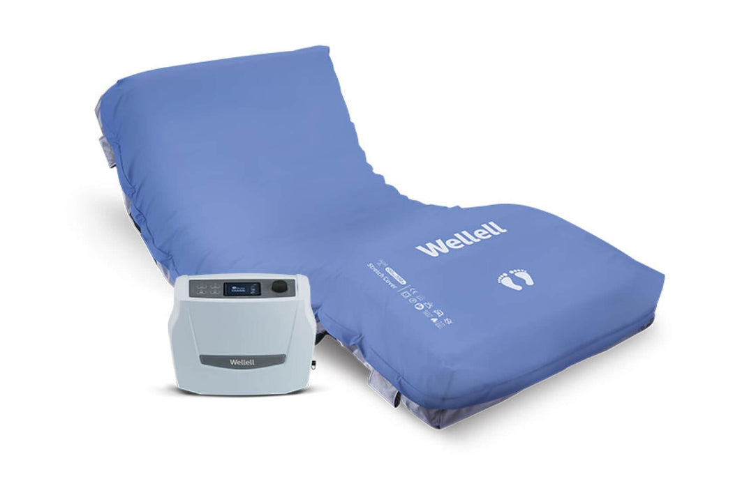 Apex | Wellell Optima Prone Alternating Pressure Mattress With Cover And Air Pump View