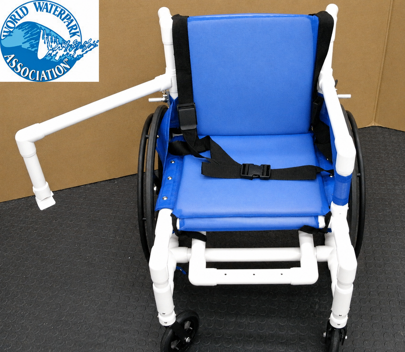 Aquatrek2 Aquatic Reclining High Back Wheelchair For Pool And Shower Use Reclining Chair Image