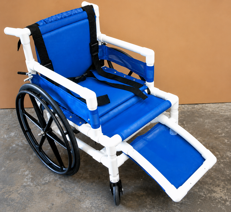 Aquatrek2 Aquatic Wheelchair ADA Pool And Shower Mobility Chair With 450 lbs. Capacity Side View Image