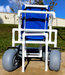Aquatrek2 Beach and Trail Wheelchair 350lbs Capacity and Trail Wheelchair for Sand Grass and All Terrain Use Adjustable Break Bars Image