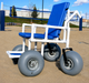 Aquatrek2 Beach and Trail Wheelchair 350lbs Capacity and Trail Wheelchair for Sand Grass and All Terrain Use Side Image