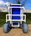 Aquatrek2 Beach and Trail Wheelchair 350lbs Capacity andTrail Wheelchair for Sand Grass and All Terrain Use Back Image