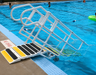 Aquatrek2 Standard Access Pool Steps 12 Ft Deep Standard Access System 30 Inch Wide With Safety Rails Main Image
