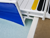 Aquatrek2 Wading Pool Ramp System 30 Inches ADA Wading Pool Ramp Accessible Pool Entry System with Dual Handrails Deck Mount Image