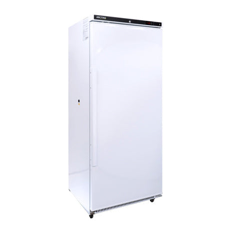 Side View Arctiko LFE 490 US Large Upright Lab Freezer Energy Star Certified, Secure, and Environmentally Friendly Storage Solution for Critical Samples
